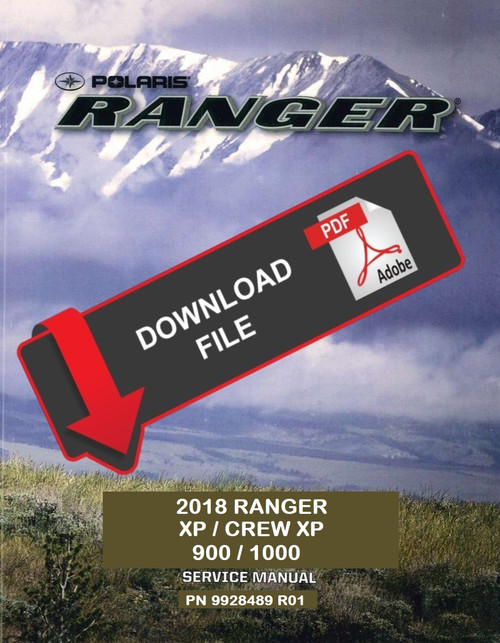 Polaris 2018 Ranger XP 1000 High Lifter Service Manual