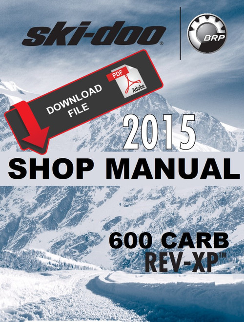 Ski-Doo 2015 Summit Sport 600 Carb Service Manual