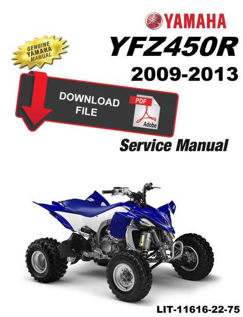 Yamaha 2009 YFZ450R Service Manual