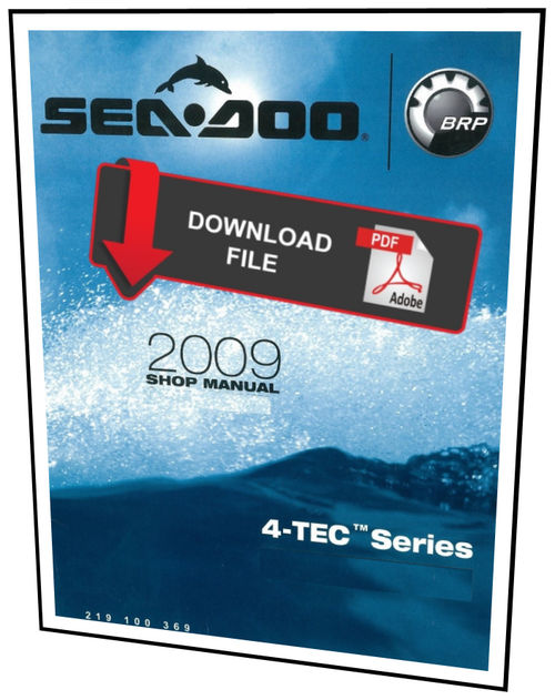 Sea-Doo 2009 GTX 155 Jetski Service Manual