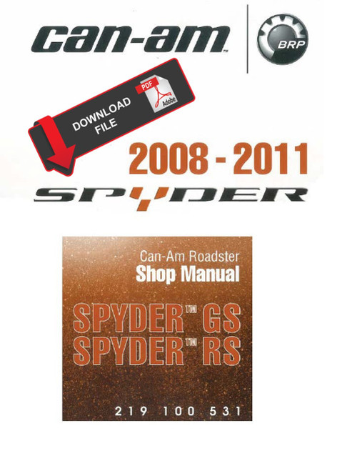 Can-Am 2010 Spyder RS Service Manual