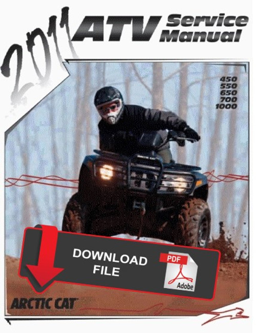 Arctic Cat 2011 ATV 700 S LTD 4x4 Service Manual