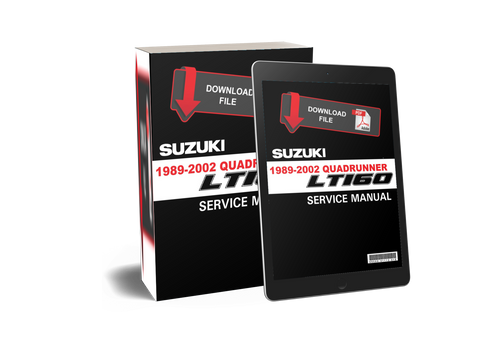 Suzuki 1998 QuadRunner LT160 Service Manual