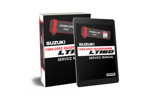 Suzuki 1999 QuadRunner LT160 Service Manual