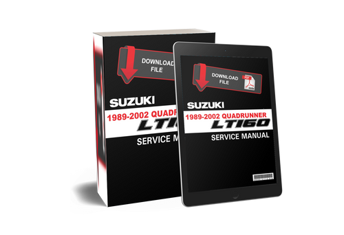 Suzuki 2001 QuadRunner LT160 Service Manual