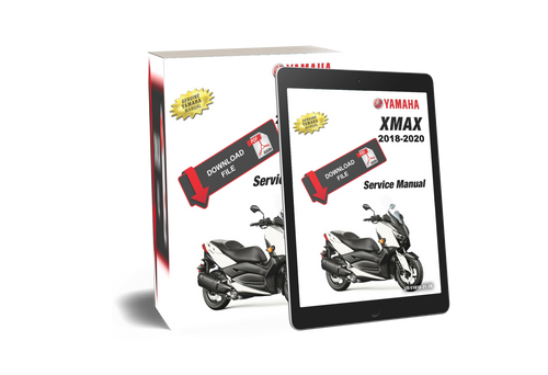 Yamaha 2018 XMax 300 Service Manual