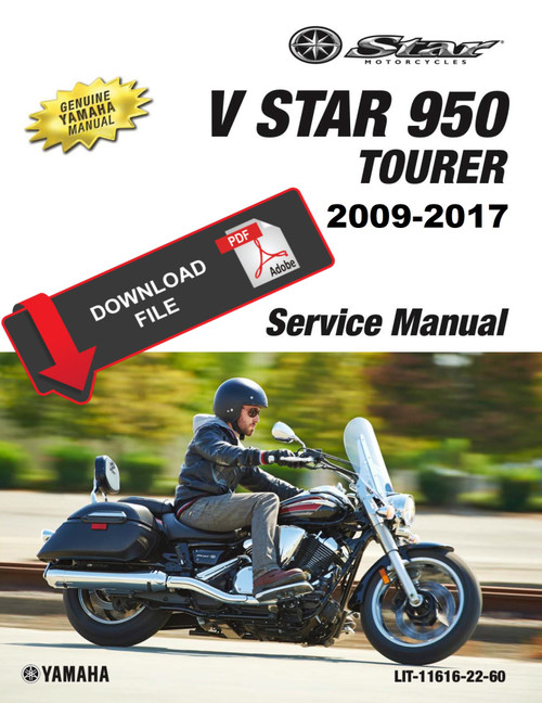 Yamaha 2017 DragStar 950 Service Manual
