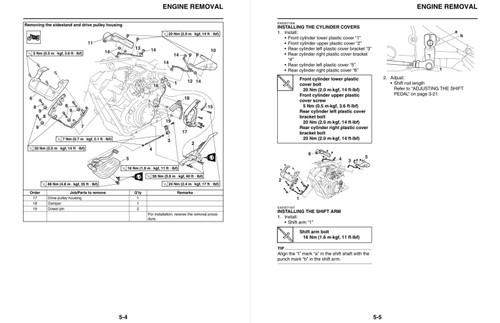 Yamaha 2012 Xvs950 Midnight Star Service Manual