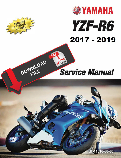 Yamaha 2019 YZF-R6 Service Manual