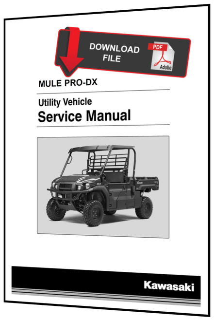 Kawasaki 2016 Mule Pro-DX Service Manual