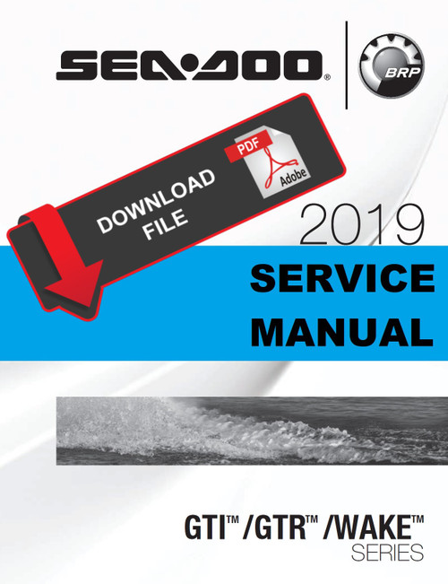 Sea-Doo 2019 GTI Rental Service Manual