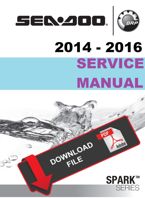 Sea-Doo 2014 Spark 2-UP iBR Service Manual