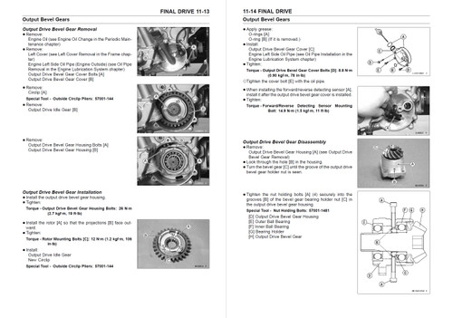 Kawasaki 2012 Teryx Service Manual