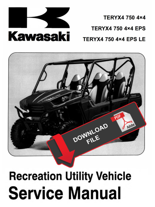 Kawasaki 2013 Teryx4 750 4x4 Service Manual