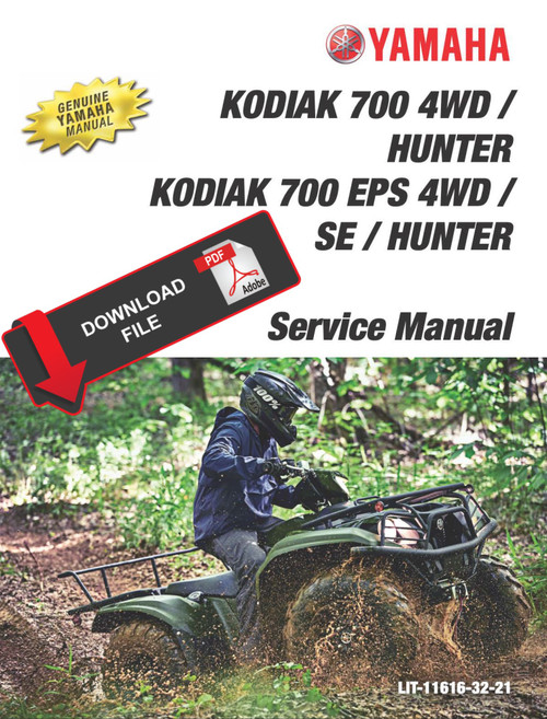 Yamaha 2019 Kodiak 700 EPS 4WD Service Manual