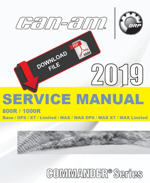 Can-Am 2019 Commander DPS 1000R Service Manual