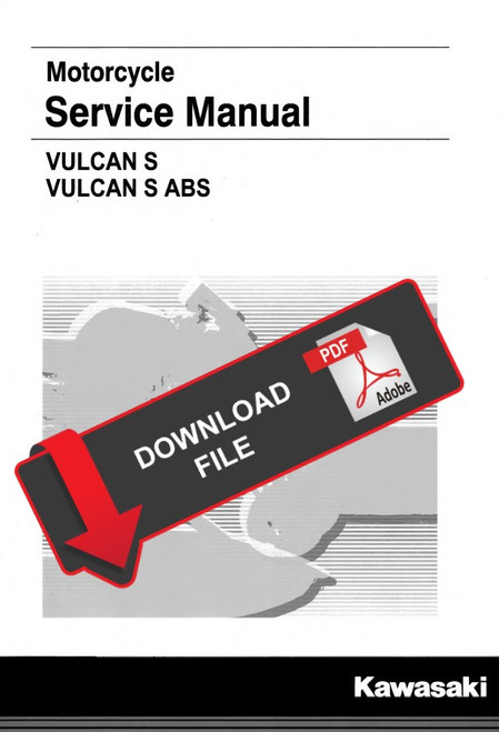 Service Manual Kawasaki 2019 Vulcan 650 S Repair