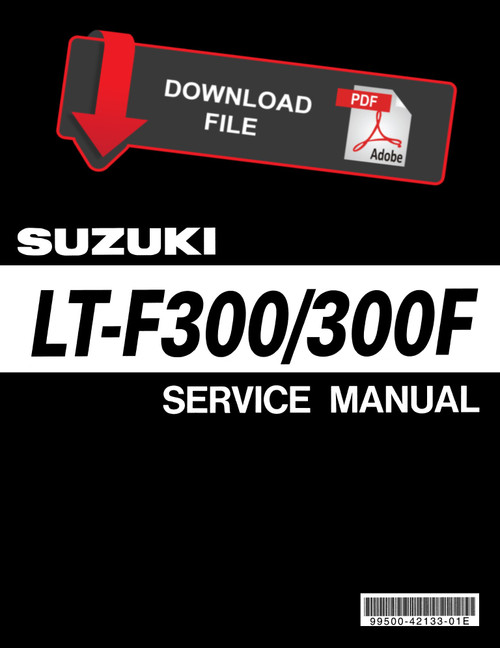 Suzuki 2004 King Quad 300 Service Manual