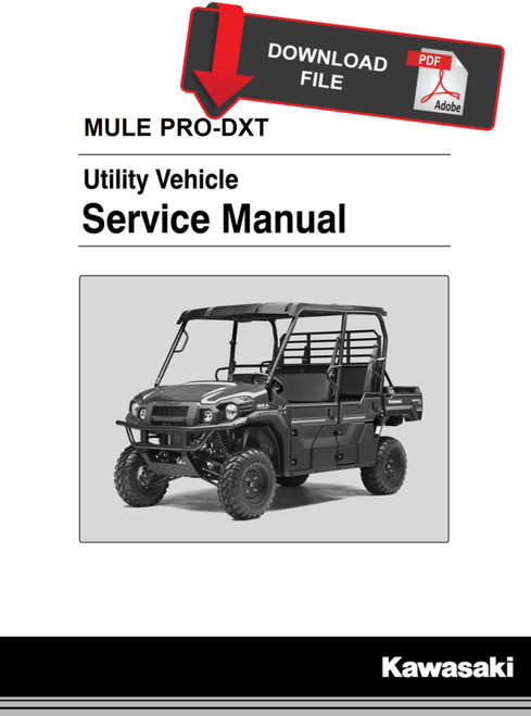 Kawasaki 2016 Mule Pro-DXT Service Manual