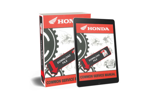 Honda Scooter Common Service Manual