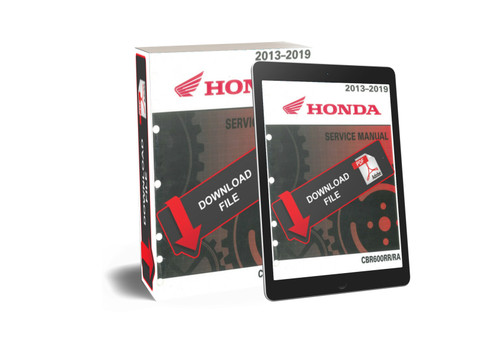 Honda 2016 CBR600RR Service Manual