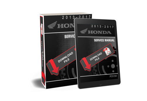 Service Manual Honda 2021 PCX 150 Repair