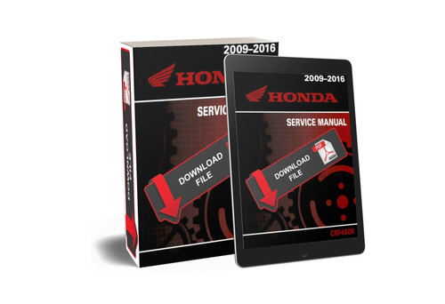 Honda 2012 CRF 450R Service Manual