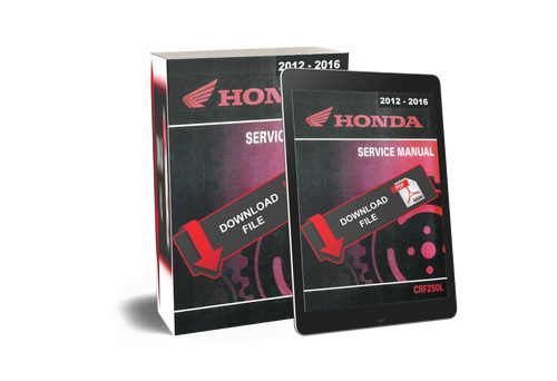 Honda 2014 CRF250L Service Manual