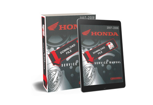 Honda 2009 CBR600RR Service Manual
