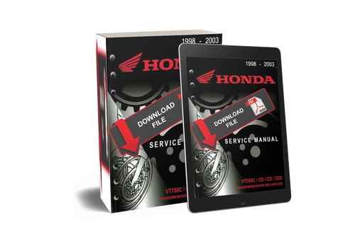 Honda 2003 VT750 Shadow Service Manual