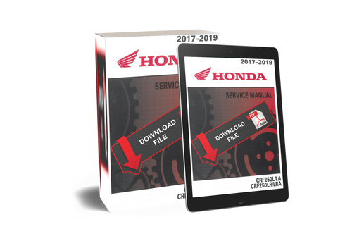 Honda 2019 CRF250LR Service Manual