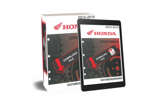 Honda 2015 Pioneer 700 Service Manual