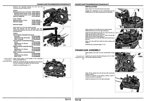 Honda Monkey Z50Jz-1, Honda Gorilla Z50Jz-3 Motorcycle Service Repair