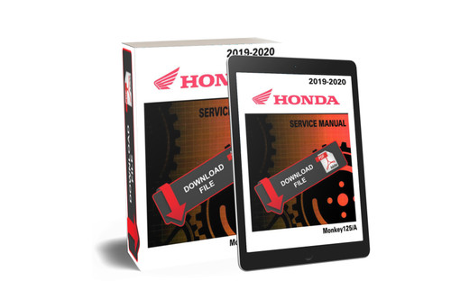 Honda 2020 Monkey 125A ABS Service Manual