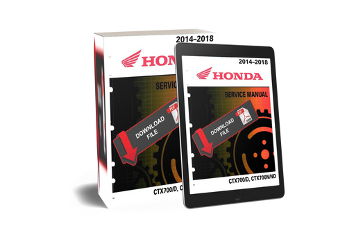 Honda 2015 CTX700ND Service Manual