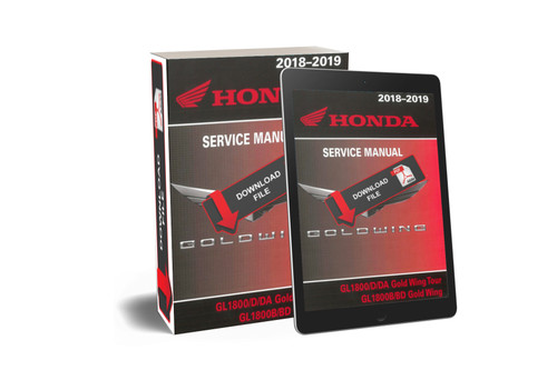 Honda 2018 Gold Wing Service & Electrical Troubleshooting Manual