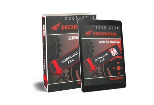 Honda 2006 TRX 250 ATV Service Manual