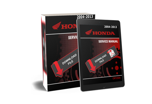 Honda 2010 CRF250X Service Manual