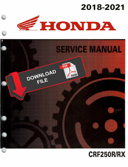 Honda 2019 CRF250R Service Manual