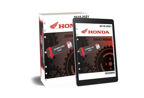 Honda 2019 CRF250RX Service Manual