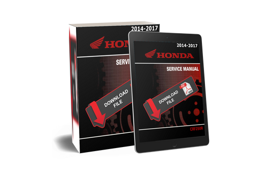 Honda 2014 CRF250R Service Manual