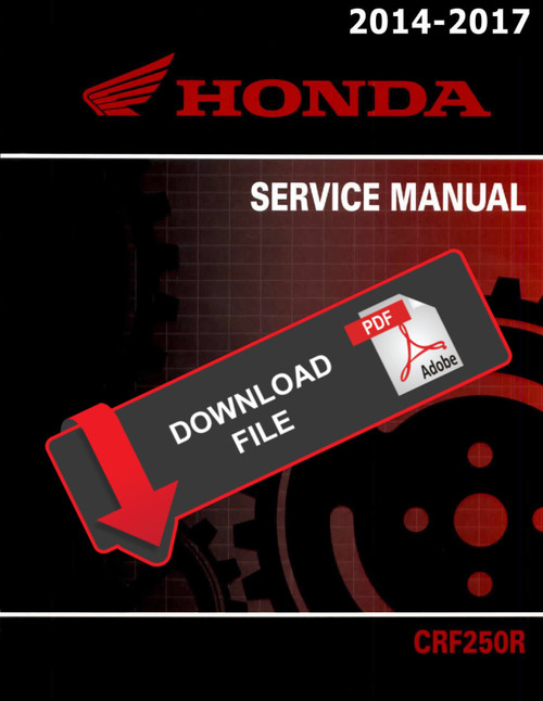 HONON CRF250L CRF 250 L 2012 - 2020 Service Reparatur Werkstatt-Handbuch - Österreich