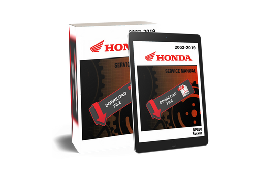 Honda 2005 NPS50 Service Manual