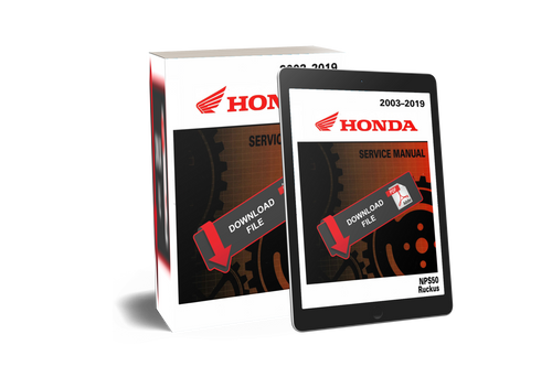 Honda 2006 NPS50S Service Manual