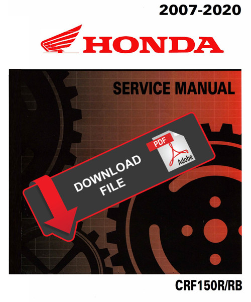 Honda 2013 CRF150R Service Manual