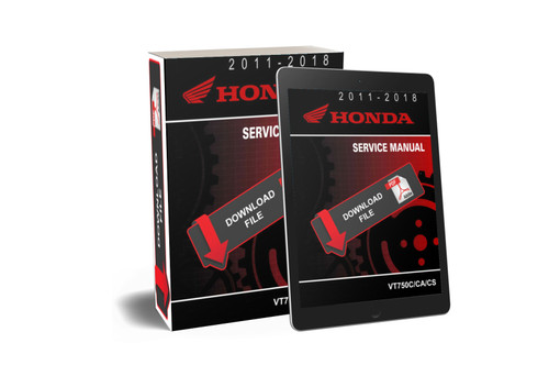 Honda 2013 VT750CS Shadow Aero Service Manual