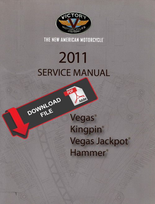 Victory 2011 Vegas Low Service Manual
