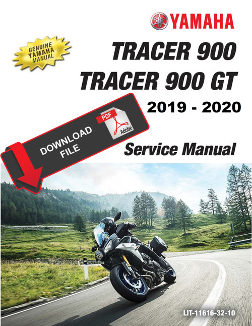 Yamaha 2019 Tracer 900 GT Service Manual