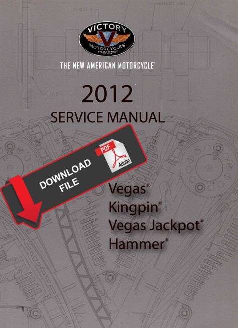Victory 2012 Vegas Service Manual