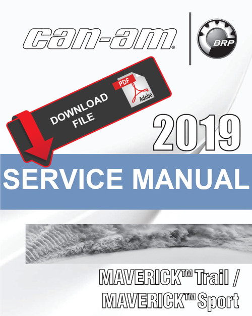Can-Am 2019 Maverick Sport DPS 1000R Service Manual